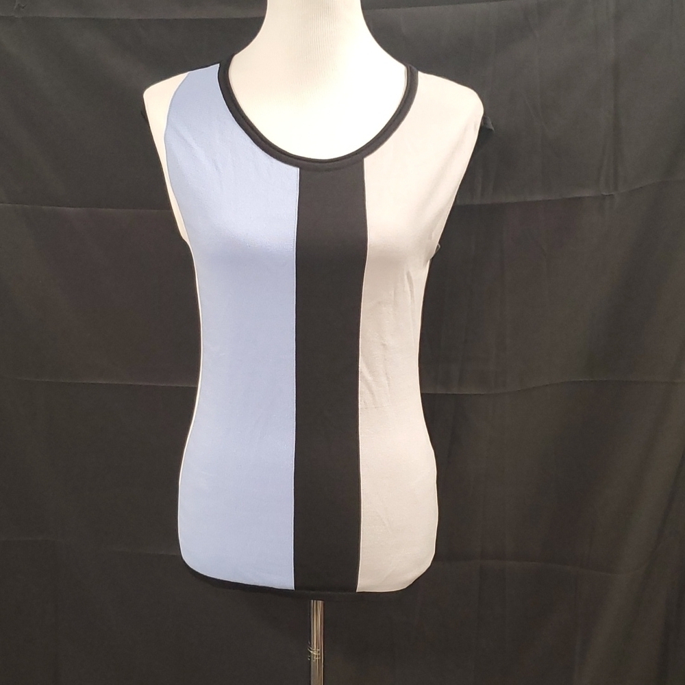 WHBM Graphic Knit Top SZ XS